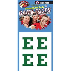 Eastern Michigan – Waterless Peel & Stick Temporary Spirit Tattoos – 4-Piece – Swoop Logo
