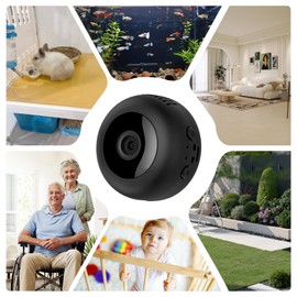 LYML.E1 Aquarium Camera,2k HD Video,Night Vision, 120°Wide Angle View,64gb Sd Card Included,/Wi-Fi/Playbackable.Suitable for Windows, Outdoor, Living Room, Pet Cage and More.