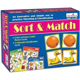Creative Educational Creative Pre-School Sort and Match