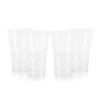 Plastport Unbreakable Beer Glasses Reusable Dishwasher Safe Set of 4