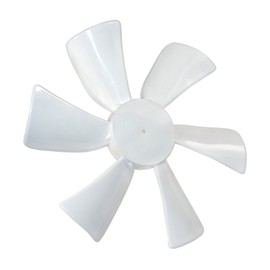 HQRP 6" Fan Blade CCW 3/32" Round Bore Replacement for 12V RV Roof Vents/Range Hoods