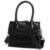 CATMICOO Mini Purse for Women, Mini Bag with Crocodile Pattern