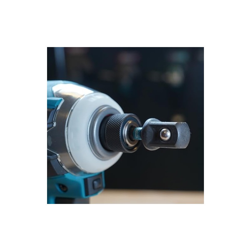 Makita B-66874 Impact Black Adapter 1/4 Inch Hex to 1/2