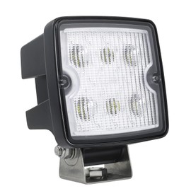 Grote 63W21 Trilliant Cube LED Work Light - 2000 Lumens, Close Range, Deutsch, 9-32V