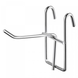 sourcing map Pack of 12 Grid Wall Display Hooks Garage Storage Wall Organiser 2.4 Inch Silver Tone