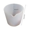 Saccgt 10Pcs 30ml Silicone Measuring Cup