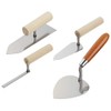 Akakanechou Plastering Trowel 4-Piece Set Mini Size Set Ideal for