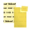 Tolecut PSA 8-Cut Block Sanding Sheets Yellow K-800 191-1527 25
