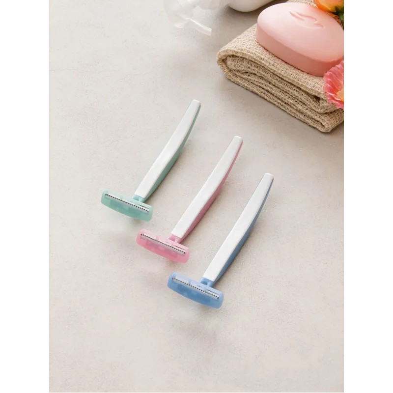 DAISO Kaijirushi Women's CAN Body Razor 3-Pack