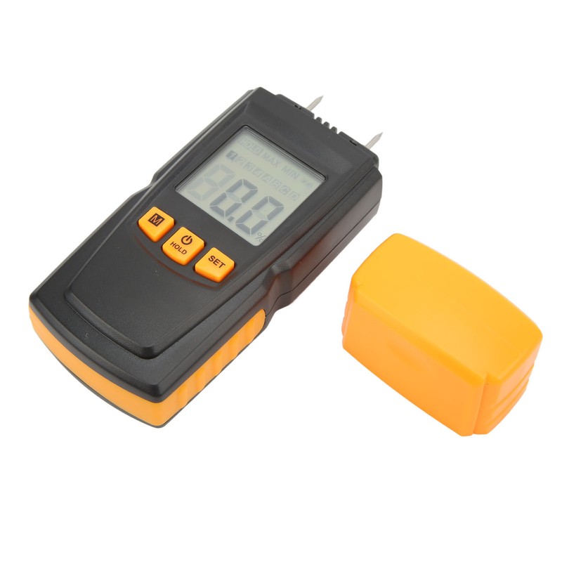 GM605 Portable Wood Moisture Meter Hygrometer Digital Wood Density Meter