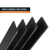 SALUINOKI 4pcs 1095 Steel Flat Stock for Knife Making (12x1.5x0.12