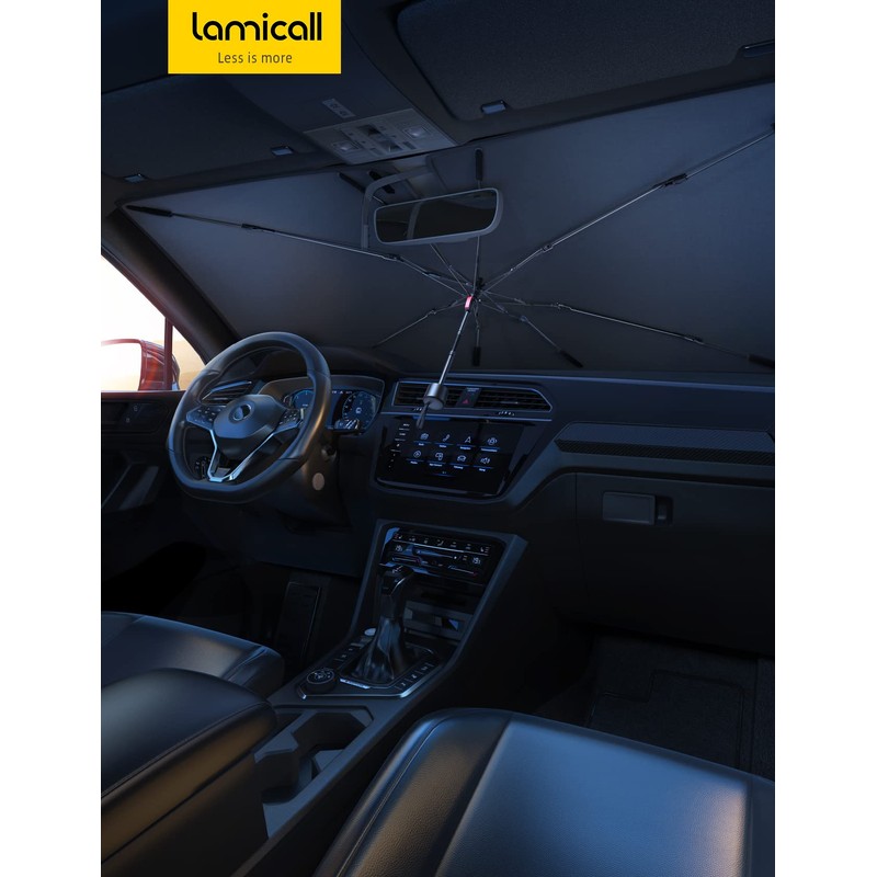 Lamicall Lamicall Car Windshield Sunshade Umbrella - Foldable Car Windshield