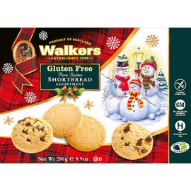 Walkers Shortbread Gluten Free Holiday Assortment, 9.9 Ounce