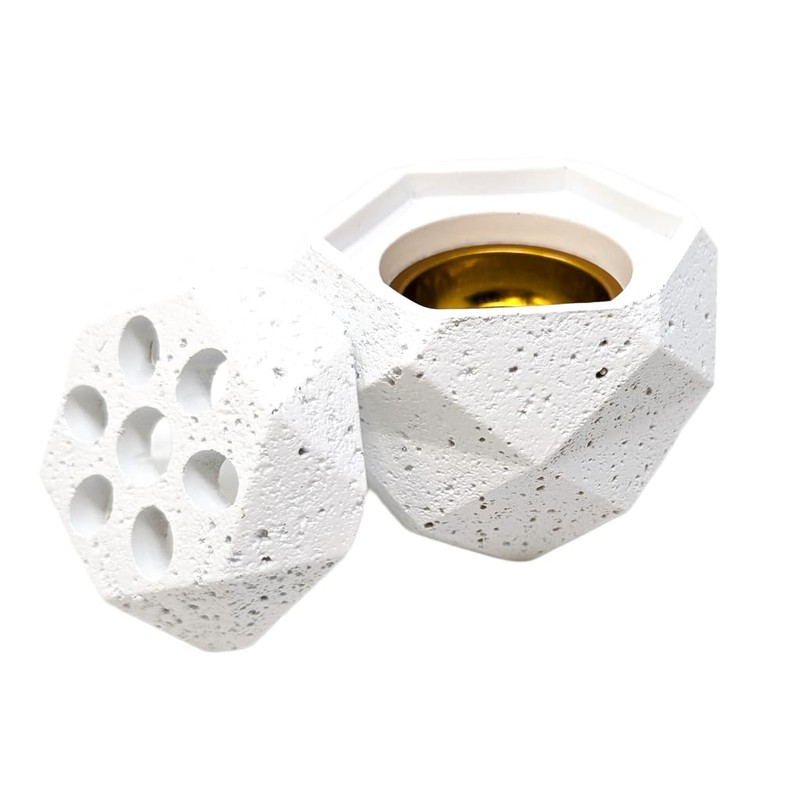 Premium Bakhoor and Incense Burner – Decorative Resin Burner with