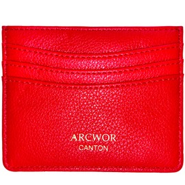 ARCWOR Slim Wallet Minimalist Front Pocket RFID Blocking Men and Women Leather Wallets