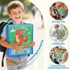 48-Piece Washable Back to School Supplies Gift Kit for Kids-Dinosaur