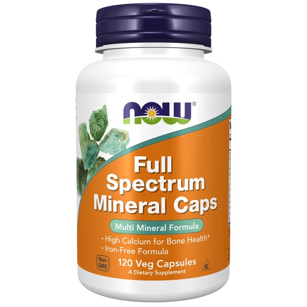 NOW Supplements, Full Spectrum Mineral Caps, Multi Mineral Formula, 120