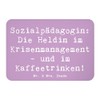 Mr. & Mrs. Panda Magnet Spruch Sozialpädagogin - Geschenk, Beruf,