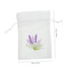 ABOOFAN 1Piece Lavender Sachet Bags Empty Drawstring Pouches for Aromatic