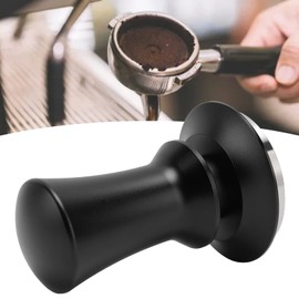 Tamper de café Calibrado, Tamper de Espresso con Resorte de 30 Lb con Base Plana de Acero Inoxidable para Amantes del café, 3.5 (58MM)