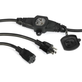 Hosa PDX-430 6-outlet Power Distribution Cord - 30'