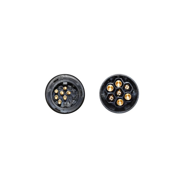 T.F.A. 88006 Short Adaptor 13 to 7-Pin Rotatable Plastic