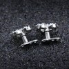 Harilla 2pcs Dermal Tops and Base Stainless Steel Jewelry, Heart