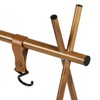 Camping Hanging Rack Portable Foldable Tripod Shelf for Light Tools