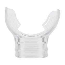 Zetiling SCUBAs Diving Mouthpiece,Transparent Silicone Snorkel Mouthpiece Comfortable Spare Replacement SCUBAs Diving Mouthpiece for Regulators