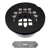 Westbrass A206P-62 2" No-Caulk PVC Compression Shower Drain with 4-1/4"