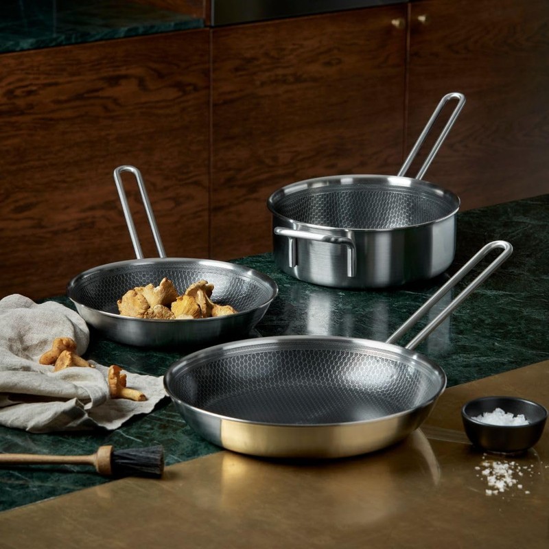 EVA-TRIO | Mosaic frying pan 9.5 Inch ceramic non-stick Slip-Let®