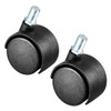 Multibao 4x Pcs 2 Inch Castor Wheel Swivel Caster Threaded
