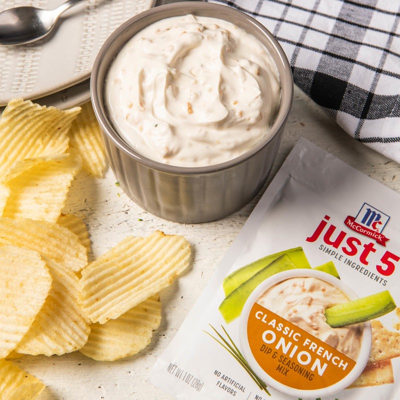 McCormick Just 5 Simple Ingredients Classic French Onion Dip &