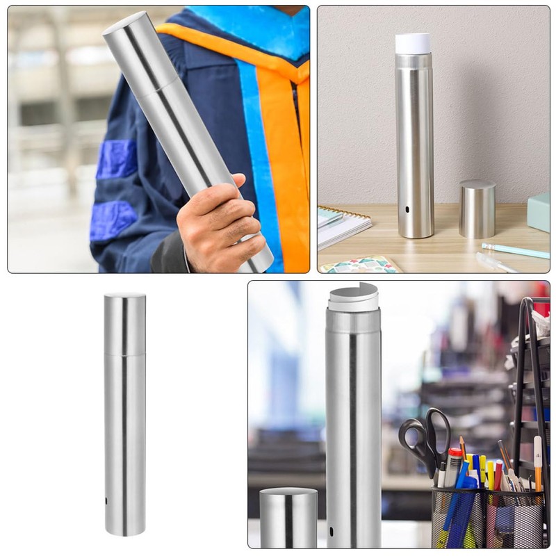 Sewroro Document Tube Certificate Holder, File Storage Tube Portable Poster