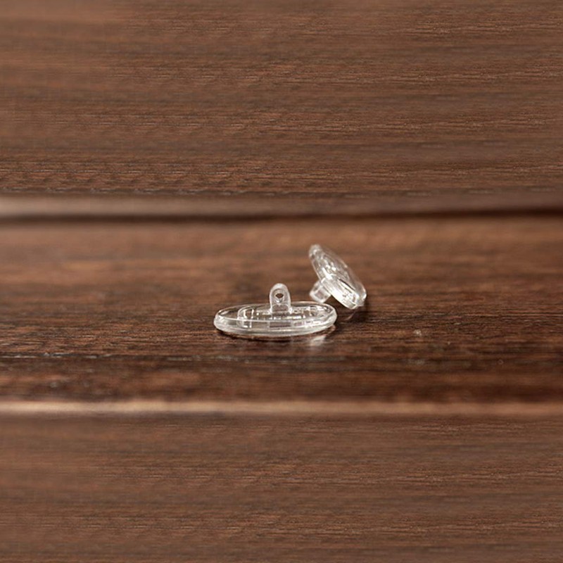 Nose Pads for Eyeglass Screw on 15mm 5 Pairs D