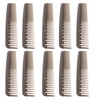 10pcs Double Tooth Comb Detangling Prevent Static Lightweight Wide Fine