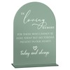 Junkin in Loving Memory Wedding Sign with Stand 5" x