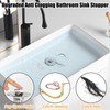 Anlige Bathroom Sink Drain Strainer, 3 in 1 Pop Up