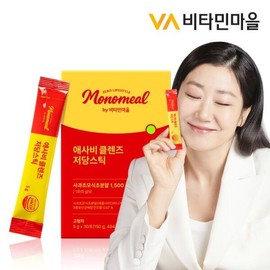 비타민마을 [비타민마을] 모노밀 애사비 클렌즈 저당스틱 5g x 30포 1박스 (총 30포)