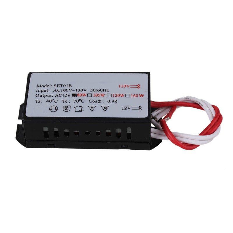 BQLZR AC 110V to 12V 80W Power Supply Transformer Adapter