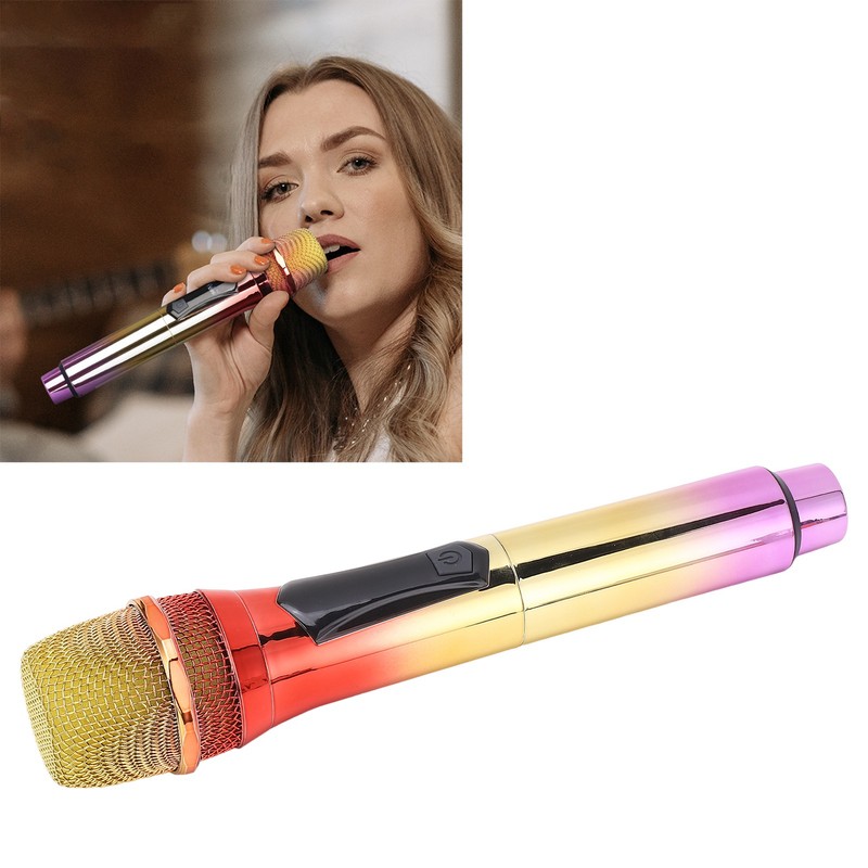 Wireless Microphone Intelligent Noise Reduction Clear Sound Pickup Rechargeable Handheld