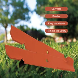 SHUZIYU 3 Blade Set Lawn Mower Parts-Mulching Blades Compatible with/Replacement for 54" Cut Bad Boy Mowers, Replaces OEM no. 038-0005-00，Have One Lawnmower Dull Blade Sharpener.