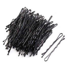 Tia Crafts Black Premium Metal Hair Clips Bobby Pins Hair Styling Pins for Women Girls ( set of 100 Pins)