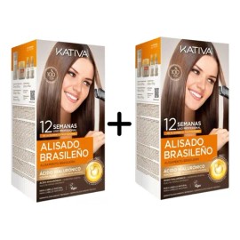 Kativa Alisado Brasileno Brazilian 12 Semanas Pack De 2