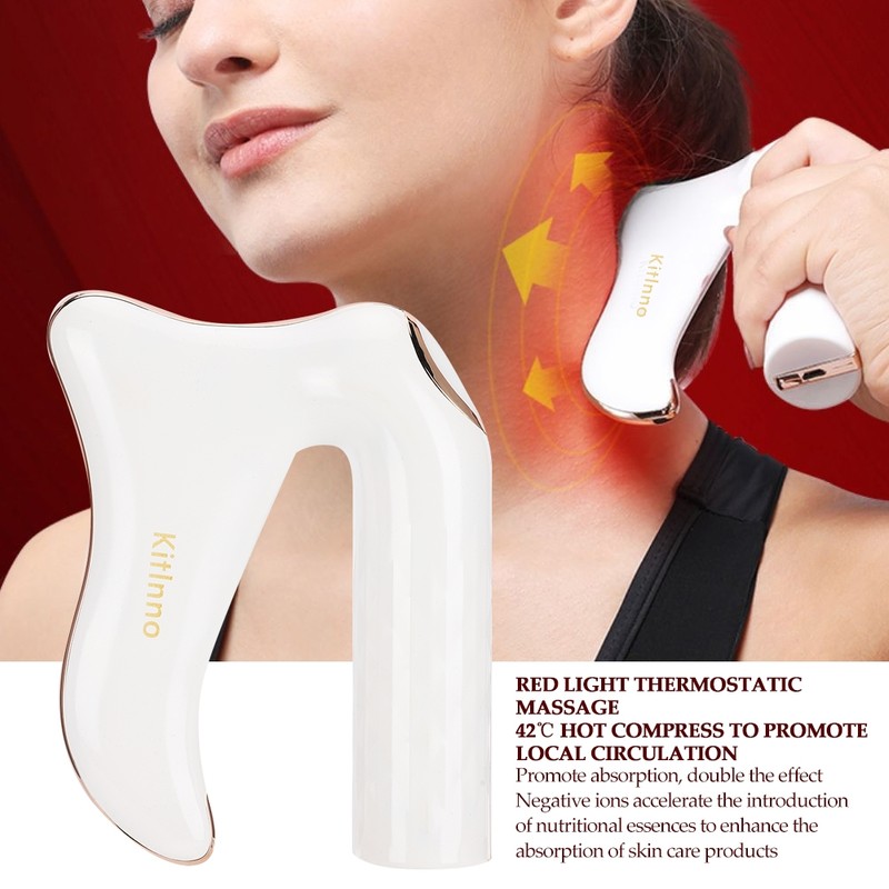 Electric Scraping Instrument Red Light Hot Compress Muscle Relaxation Massage