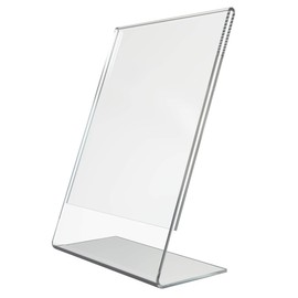Acrylic Poster Menu Holder Perspex Leaflet Display Stands A3 A4 A5 A6 A7 A8 & A9 (5, A4)