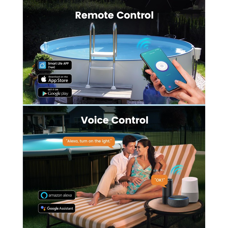 SURAIELEC WiFi Pool Timer for Above-Ground Pools, Twist-Lock NEMA L5-20R