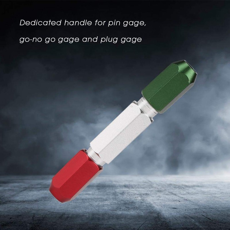 Double End Pin Gage Handle Aluminum Alloy Go and No-Go