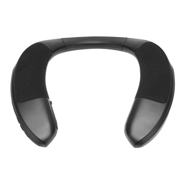 Fockety Bluetooth5.3-Lautsprecher mit Nackenbügel, Stereo-Sound, Multifunktions-Freisprechfunktion, Kabellos Tragbarer Lautsprecher Ergonomisches
