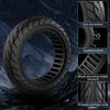 Cooryda Solid Tire,10 inches Electric Scooter Wheels 10x2.125 Tubeless Tyre